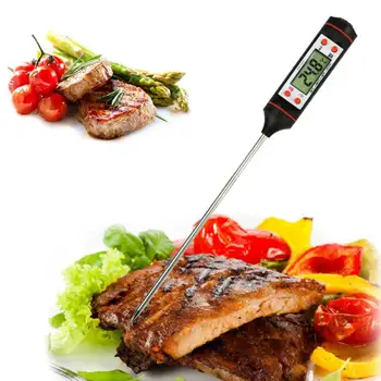 Digital Termometru de Gătit Alimentare Sonda de Carne de Bucătărie, GRĂTAR Temperatură Apă de Înaltă Calitate din Lapte de Bucătărie Disponibile