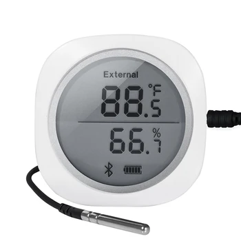 Digital Termometru Higrometru Electronic LCD Temperatura Umiditate Metru Statie Meteo de Interior, în aer liber IBS-TH1 Plus Wireless