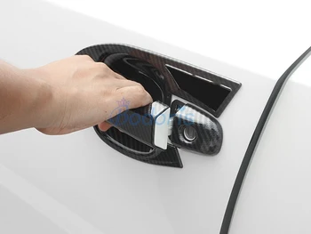 Din față și din Spate a Mânerului Portierei se Acoperă Vasul se Introduce Tapiterie Auto Crom Styling 2016-2018 Pentru Toyota C-HR CHR C HR Accesorii