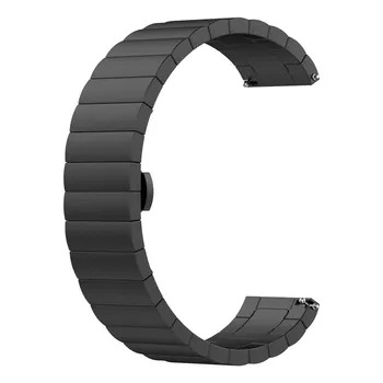 Din Oțel inoxidabil Curea Pentru Samsung Galaxy Watch 3 45MM/41MM Brățări Inteligente de Înlocuire Curele Pentru Ticwatch Pro 2020 4G Correa