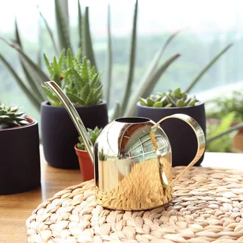 Din Oțel Inoxidabil De Udare Poate Fierbător Garden Home Sticla De Plante Cu Flori Sprinker Oală Instrumente( De Aur)