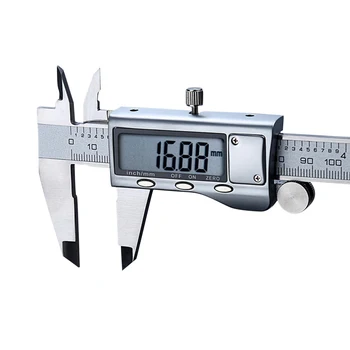 Din Oțel inoxidabil de Înaltă Precizie Electronice 150mm LCD Digital din Otel Inoxidabil Șubler cu Vernier Micrometru Instrument de Măsurare