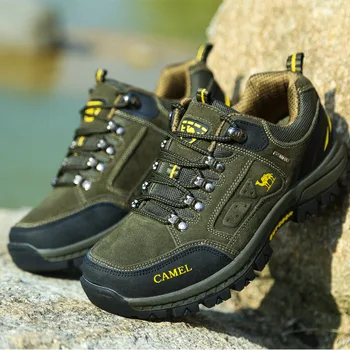Din Piele Respirabil În Aer Liber, Pantofi Pentru Bărbați Alpinism Drumeții Pantofi De Mers Pe Jos De Camping Sport Pantofi Trekking Drumetii Adidași