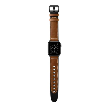Din piele si curea de silicon pentru apple watch band 44mm 42mm iwatch trupa 42mm 38mm bratara pentru apple watch 6/5/4/3/2/SE 44 40 mm