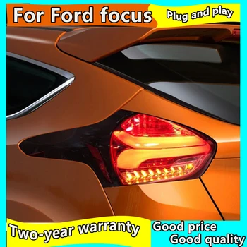 Dinamic de semnalizare stopuri Pentru Focus hatchback led optic spate lumini de zi+Semnalizare+Frana+lumini de mers înapoi-2018