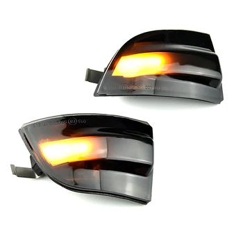 Dinamic Lumina de Semnalizare Auto Oglinda retrovizoare Indicator LED de Semnalizare Pentru FORD Focus 2 MK2 2004 - 2008, C-MAX