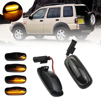 Dinamic Secvențială Indicator de Semnalizare Laterale LED-uri Lumină Marker Pentru Land Rover Discovery 2 1999-2004 Defender, Freelander 1 2002-2005