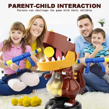 Dinozaur Jucării pentru Copii Țintă Jucărie cu LCD Scor Record Interactive, Jocuri Electronice, Jucarii Cadou pentru Băieți și Fete