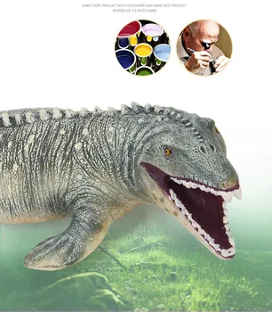 Dinozaur Lumea Reală Simt Colosal Mosasaurus Figura Căzut Regatul Jucărie Pentru Copii Pentru Copii Jucarii Pentru Copii Игрушки