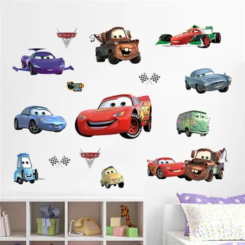 Disney Cars Sticker Camera Copii Dormitoare Autocolant Rezistent La Apă Detașabil De Mediu Autocolant
