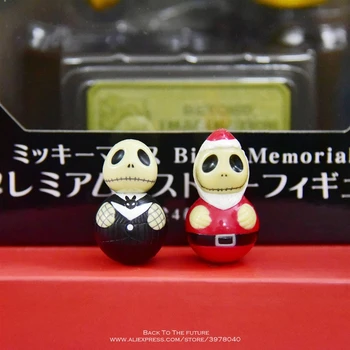 Disney Coșmar Înainte De Crăciun pahar de 3,5 cm Figura de Acțiune Anime Decor Colecție de Figurine model de Jucărie pentru copii