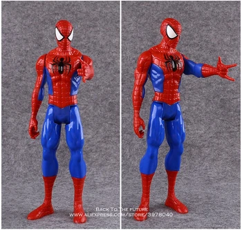 Disney Marvel Avengers Spider Man 30cm Figura de Acțiune Anime Mini Decor din PVC Colecție de Figurine model de Jucărie pentru copii cadouri