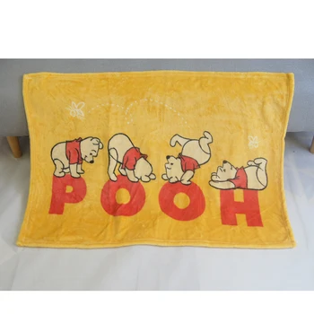 Disney Nou-născut Winnie the Pooh Flanel 70X100cm Pătură Băieți și Fete pentru Copii pe Pat Canapea de Călătorie pentru Cadou