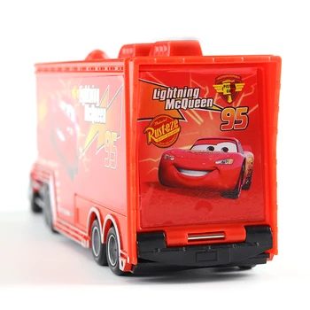 Disney Pixar Cars 2 Cars 3 Camion Mack +Mic Masina McQueen 1:55 Turnat Sub Presiune Din Aliaj De Metal Și Plastic Modle Mașină De Jucarii Si Cadouri Pentru Copii