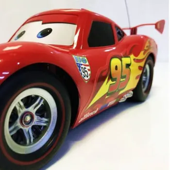 Disney Pixar Cars Lightning McQueen Control De La Distanță Reîncărcabilă Masina Cu Lumina Si Sunet Plin Funcție