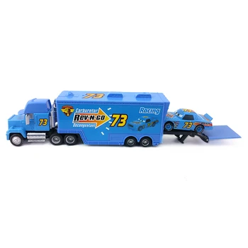 Disney Pixar Cars Mack Unchiul & Nr. 73 Rev N Go Turnat Sub Presiune Mașină De Jucărie Vrac 1:55 Brand Nou În Stoc & Transport Gratuit