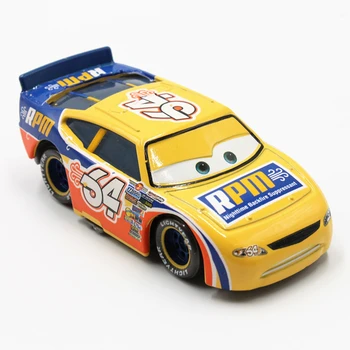 Disney Pixar Masini Nr. 64 RPM Racer 1:55 Scară turnat sub presiune din Aliaj de Metal Modle Jucării Drăguț Auto Pentru Copii Cadouri Fulger McQueen