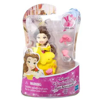 Disney Princess mic Regat frumoasa si ia BELLE Colecție Limitată MagiClip papusa jucării pentru copii cadouri