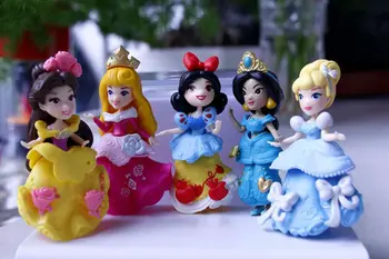 Disney Princess mic Regat frumoasa si ia BELLE Colecție Limitată MagiClip papusa jucării pentru copii cadouri