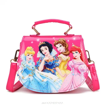 Disney princess pentru copii geanta de umar fete de Messenger bag noul Frozen Elsa Anna fetita geantă de umăr înghețat genți de mână