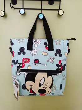 Disney Student cram sac de sex feminin mickey mouse geanta messenger shoulder bag new desene animate sac geantă de cumpărături pentru copii tote sac