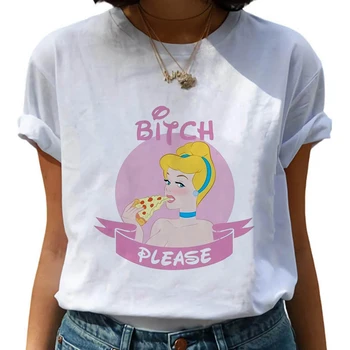 Disney Vogue Tricou Fata Rea Aurora Printesa Kawaii Harajuku Femei Drăguț T-shirt Graphic Tricou 90 de Moda de Top Teuri de sex Feminin