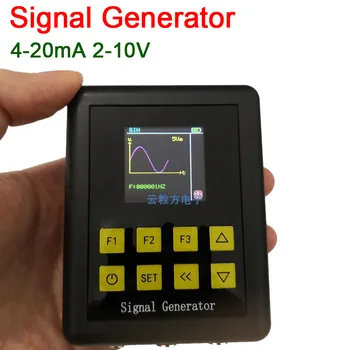 Display LCD Reglabil PWM Pulse Sinusoidală Tensiune de Curent Analog Simulator 2-10V, 4-20mA Portabil generator de semnal Surse