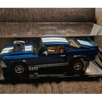 DIY Afișaj-Acrilic Cutie de Caz pentru LEGO Creator 10265 pentru Ford Mustang Cărămizi de Jucărie de Afișare Acrilic Caz ( Modelul Nu este Inclus )