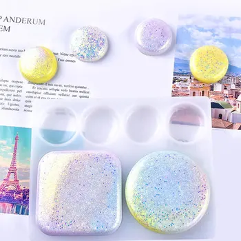 DIY Cristal Epoxidice Paleta de Silicon Mucegai Handmade Pandantiv Decorativ Gips Piatră prețioasă
