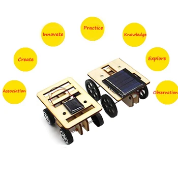 DIY Energie Solară Plotter Robot Kit Fizica Experiment Științific Set Activite Educație Creativă Invenții Jucarii Model