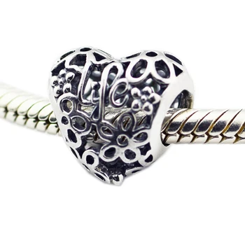 DIY Margele pentru a Face Bijuterii de Argint-Bijuterii Promisiune de Primăvară Farmecul Șirag de mărgele de Argint 925 Berloque Perles