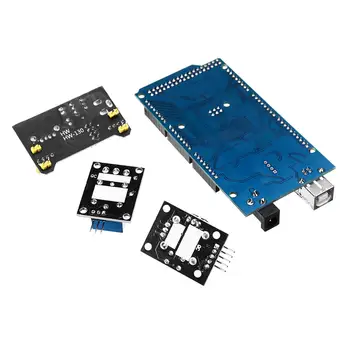 DIY Mega 2560 R3 HC-SR04 Consiliul de Dezvoltare 37 în 1 Kit Senzori Pentru Arduino cu cutie de plastic pachet