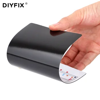 DIYFIX 13PCS Magnetic Șurub Mat pentru iPhone 4 4s 5 5s 6 6 Plus 6s 6s Plus 7 7 Plus 8 8 Plus X Ghid Pad Telefon Mobil, Instrumente de Reparare