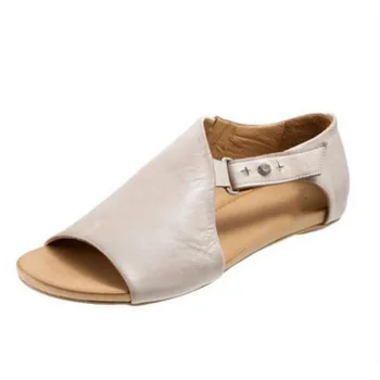 DL CO Femei Sandale Flats Noua Moda de Vara Pantofi Pene Femeie Diapozitive Doamna Plus Dimensiune