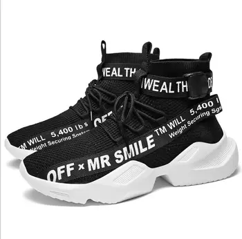 DL ZÂMBET 2019 Bărbați Indesata Pantofi de Calitate din Piele Respirabil Casual Tata Pantofi Dantela-Up de Moda in aer liber Bărbați Adidași Pantofi de sex Masculin Adult