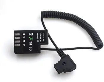 DMW-DCC12 Dummy Baterie Extensibila Adaptor de Alimentare Cablu D-Tap Conector pentru Panasonic GH3 GH4 GH5 GH5s Camera