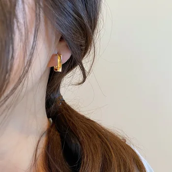 Doamnelor Cercel Europene de Moda American Hipoalergenic Metal Geometrice Ureche de Unghii Potrivit pentru Femeile Excursie Urechi Bijuterii Pandantive