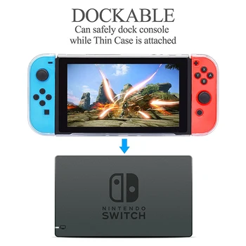 Dockable Caz pentru Nintendo Comutator Accesorii de Protecție Caz Acoperire pentru Nintendo Comutator Bucurie-Con Controller