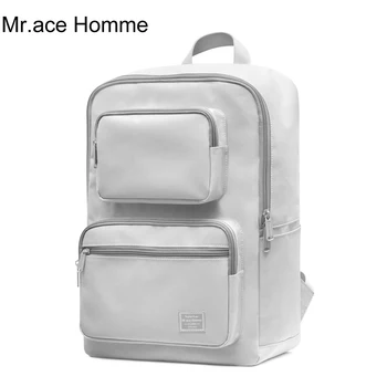 Domnul ace Homme Brand 14inch Laptop Rucsac Galben Femei Impermeabil Școală Anti-Furt Rucsac Barbati Geanta de Voiaj Pentru Fata Bagback Băiat