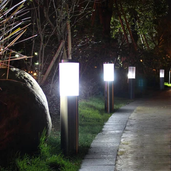 DONWEI Gazon Lumina LED-uri în aer liber rezistent la apa Grădină cu Gazon, Lumina, Peisaj, Lumini Comunitate Grădină traseu Rutier Iluminat Decorativ