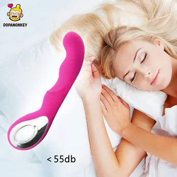 DopaMonkey Jucarii Sexuale pentru Femei Clitoris cu Vibrator din Silicon rezistent la apa G-spot Vibratoare penis artificial Jucarii Sexuale sex Feminin masturbare cu vibrator
