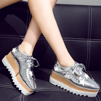 DORATASIA Brand Nou Femei Dantelă Sus Mozaic Pantofi Platforma Fund Gros Desigh Adidași Elegante Femei Vulcanizat Pantofi