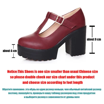 DORATASIA Noul T-Curea Cataramă de Curea Solidă Mary Janes Platforma Femei Pantofi Femei Casual de Primavara Toamna Pompe de Mari Dimensiuni 34-46