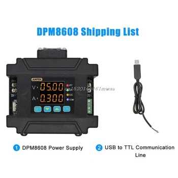 DPM8608 Programabil de Control de la Distanță de Alimentare de Comunicare Tensiune Constantă de Curent DC-DC Step-down 0-60V 0-8A Noi în 2019