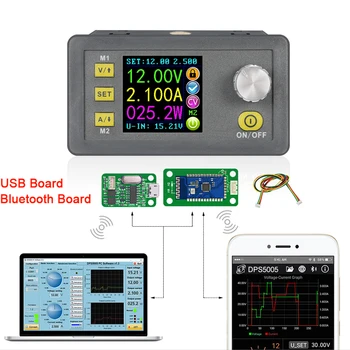 DPS5005 Funcția de Comunicare Tensiune Constantă de curent Pas-jos modul de Alimentare cu Energie LCD voltmetru 32V 50V 5A