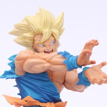 Dragon Ball Z Goku BANPRESTO LUMEA FIGURA CLOLSSEUM Figura de Acțiune de Colectare Model Toy Anime Super Saiyan Figura Jucării Pentru Copii