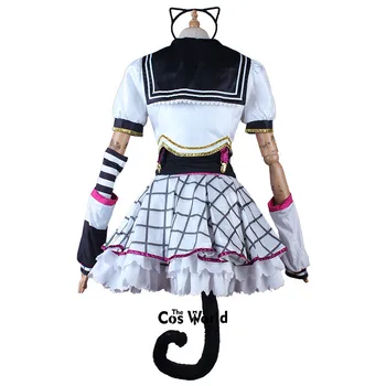 Dragoste Live! Nijigasaki Liceu Idol Club Tennouji Rina Uniformă Rochie Costum Cosplay Anime Costume