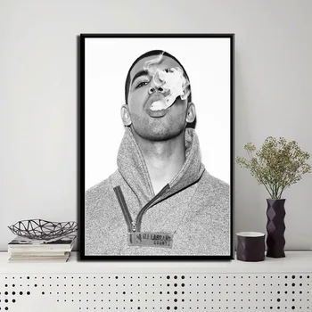 Drake Hip-Hop, Muzica Rap Star Rapper Stea Postere Si Printuri Panza Pictura Imaginile De Pe Perete Decor Decor Acasă Affiche