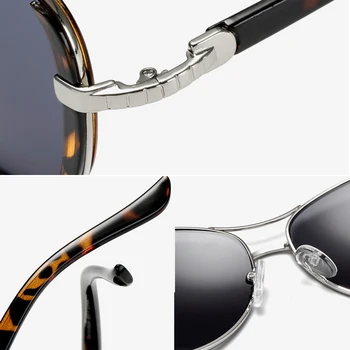 DRESSUUP Proiectare Femei de Lux Rotund Polarizat ochelari de soare pentru Femei de Moda Trend Ochelari de Soare UV400 Oculos de sol