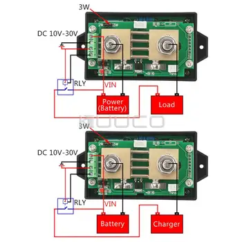 Drok Multimetru Digital 100V 200A Wireless Ampermetru Voltmetru Acumulator de Capacitate de Monitorizare Coulomb a Contracara Puterea Tester
